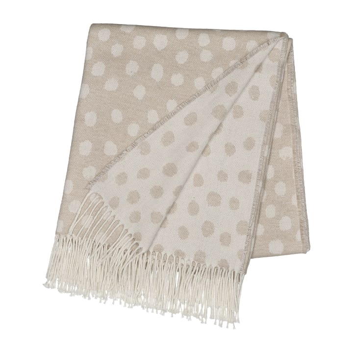 Droplets Baumwolldecke 130 x 185cm - Beige - Scandi Living