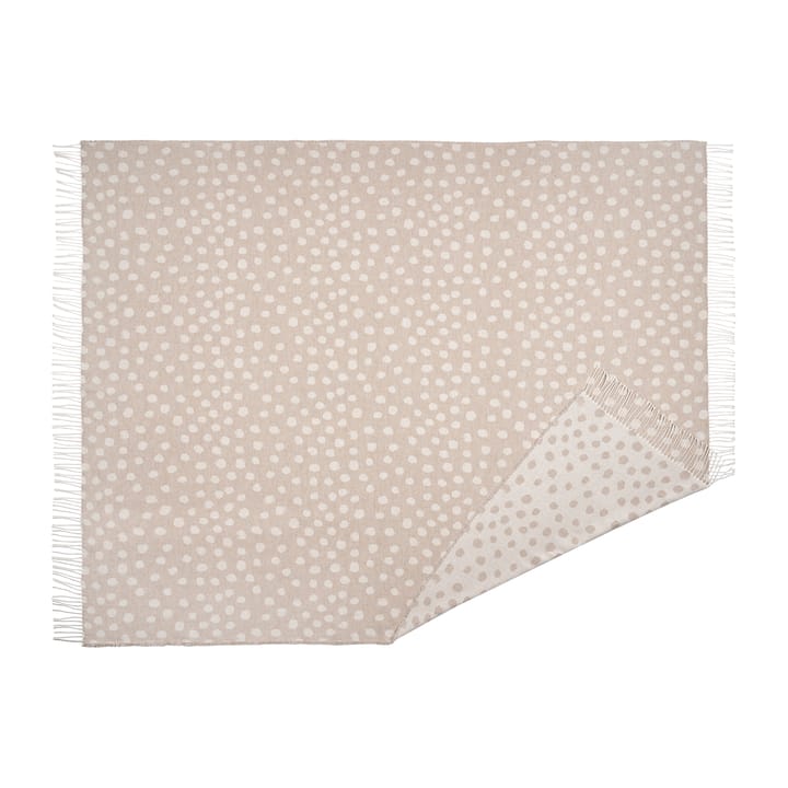 Droplets Baumwolldecke 130 x 185cm - Beige - Scandi Living