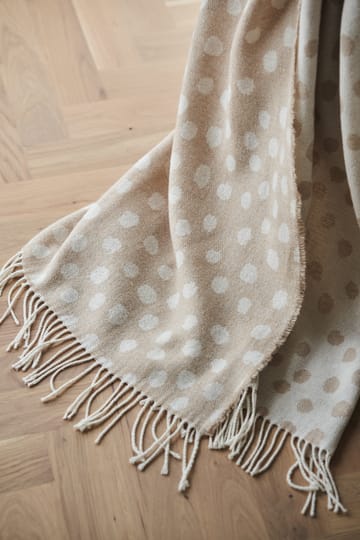 Droplets Baumwolldecke 130 x 185cm - Beige - Scandi Living