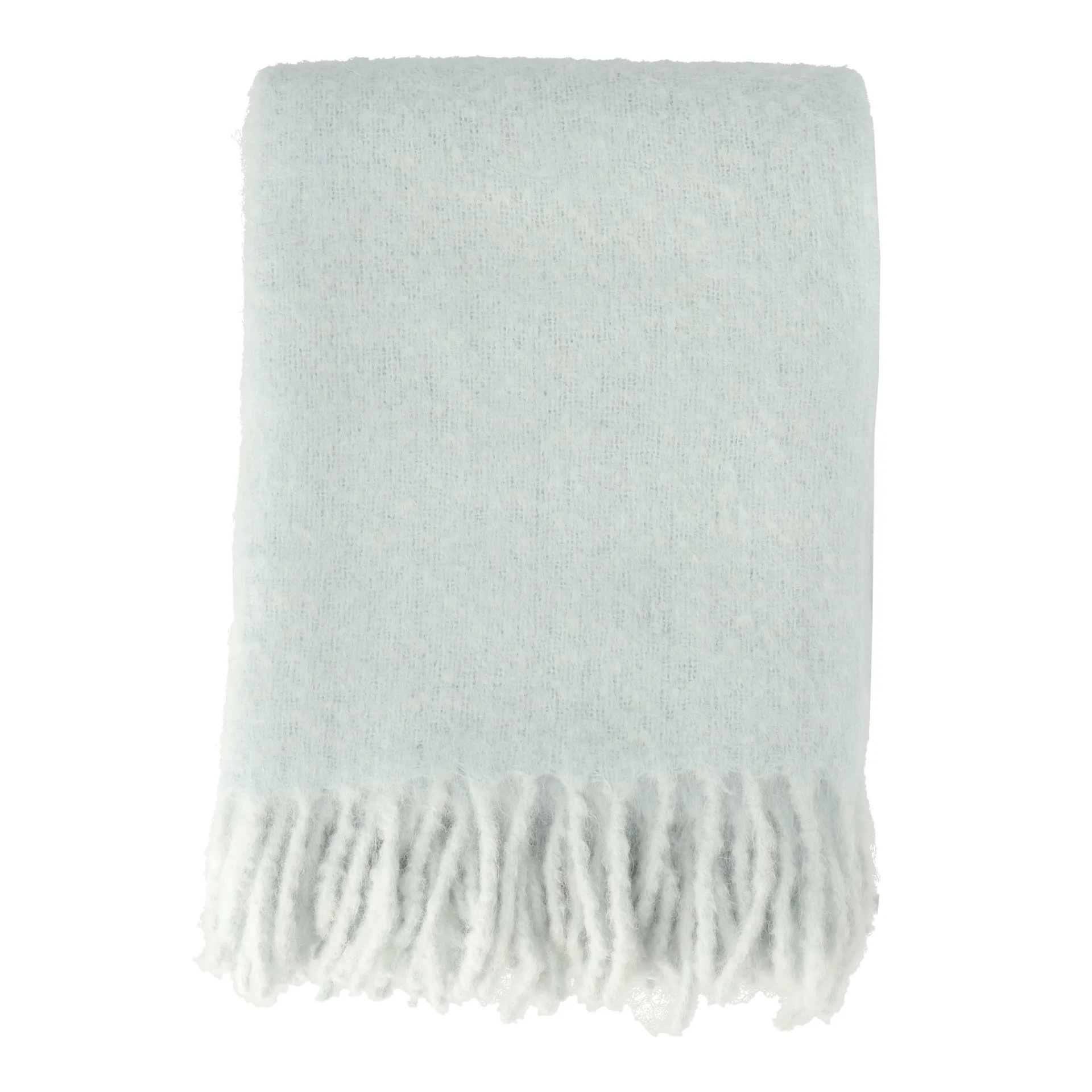 Dune Mohair Decke 130x170 cm, Ice blue Scandi Living