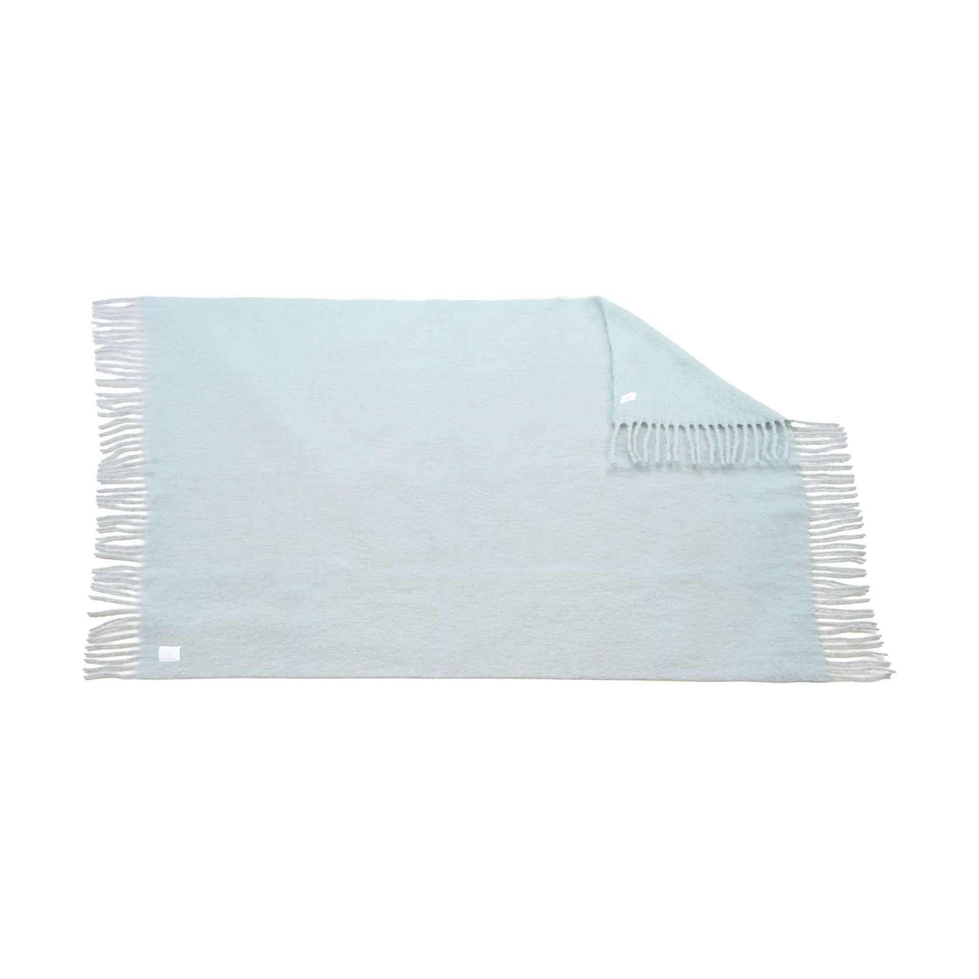 Dune Mohair Decke 130x170 cm, Ice blue Scandi Living