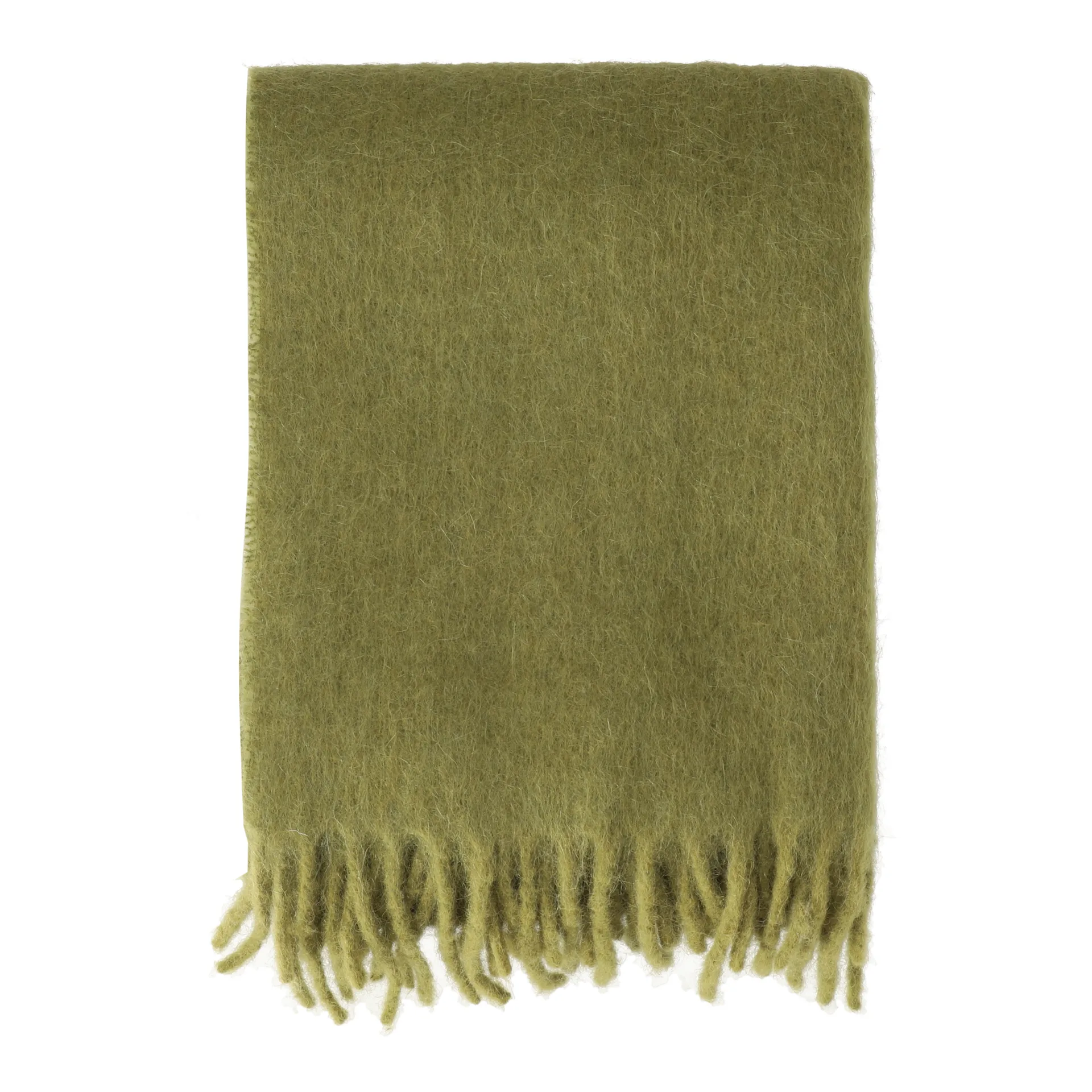 Dune Mohair Decke 130x170 cm, Olive Scandi Living