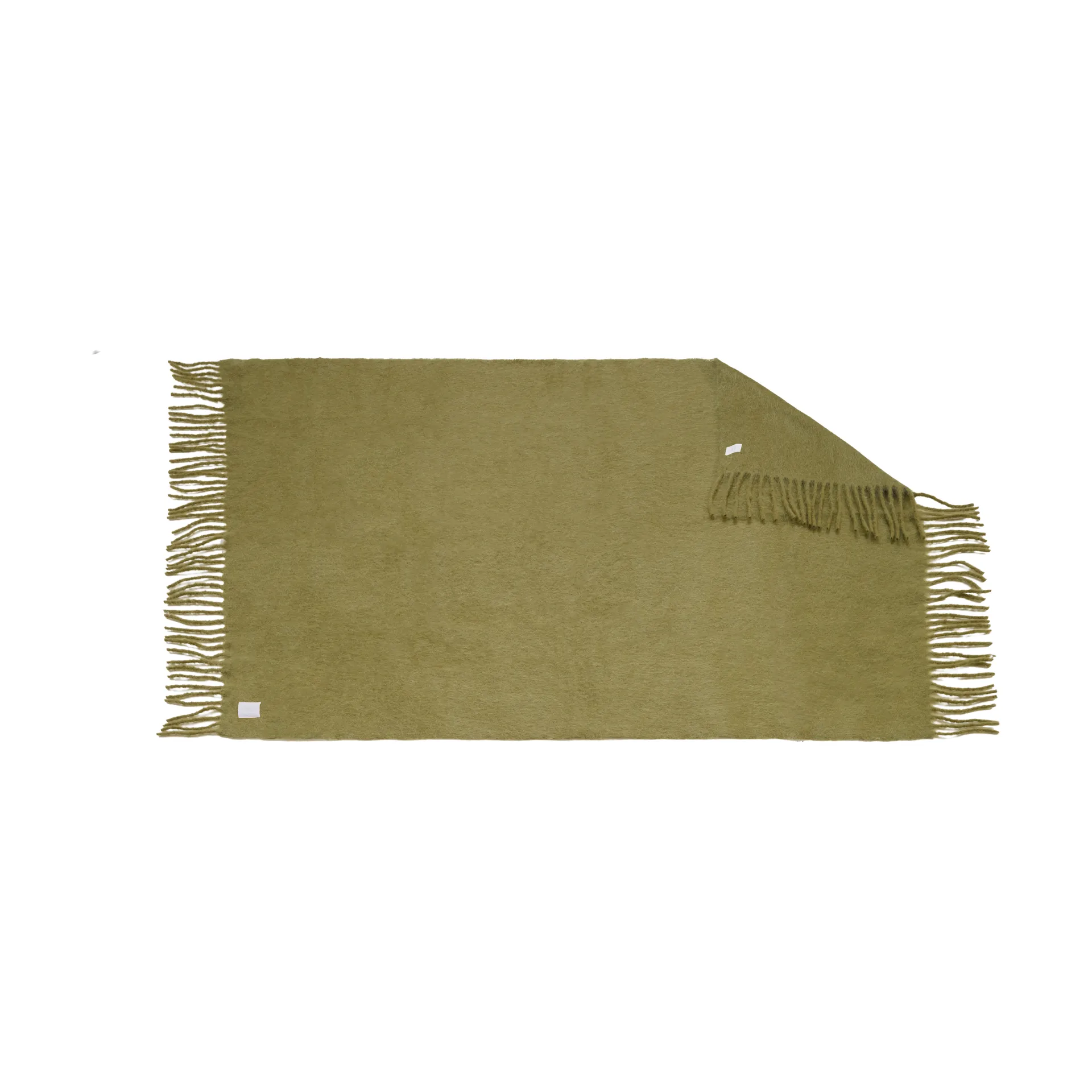 Dune Mohair Decke 130x170 cm, Olive Scandi Living