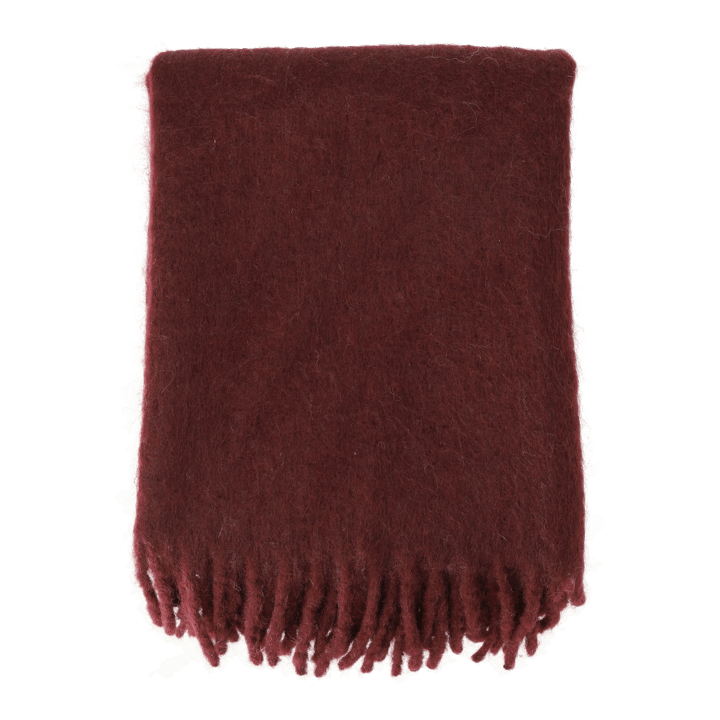 Dune Mohair Decke 130x170 cm - Plum - Scandi Living