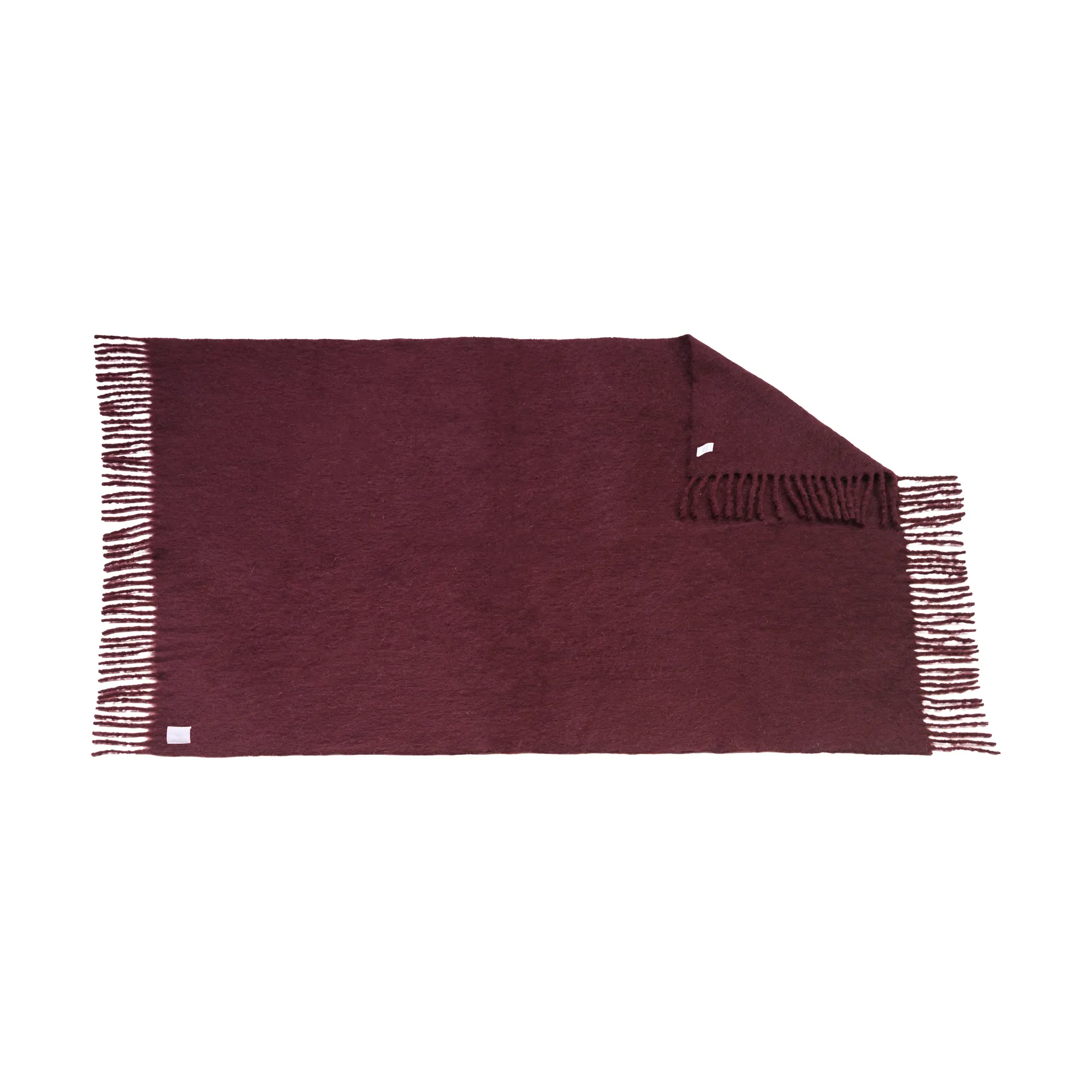 Dune Mohair Decke 130x170 cm, Plum Scandi Living