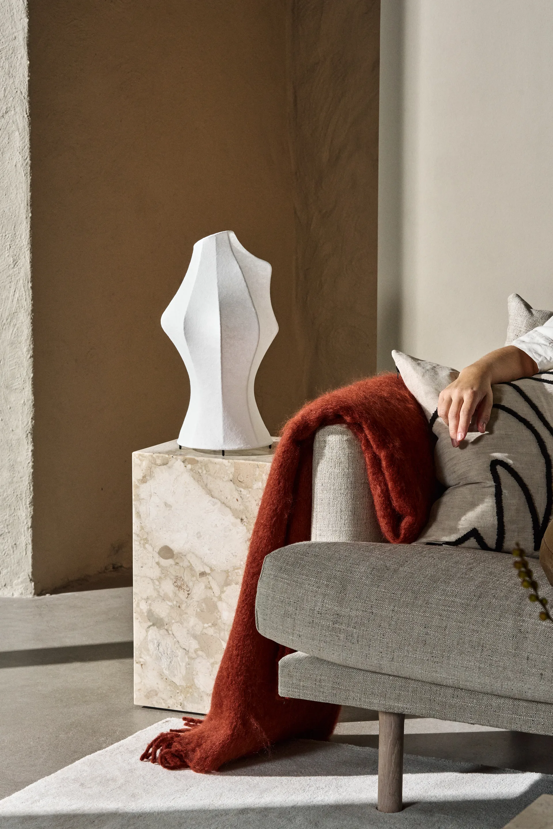 Dune Mohair Decke 130x170 cm, Sienna Scandi Living
