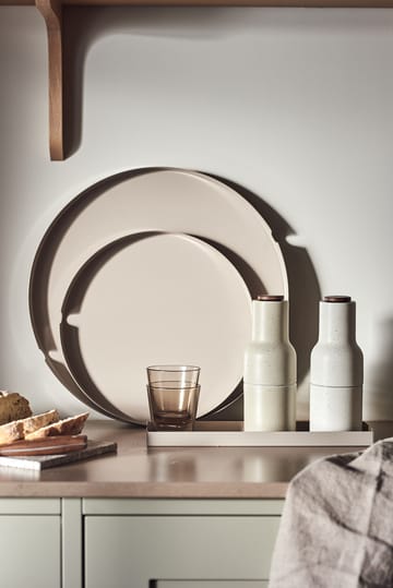 Edgy Tablett Ø30cm - Greige - Scandi Living