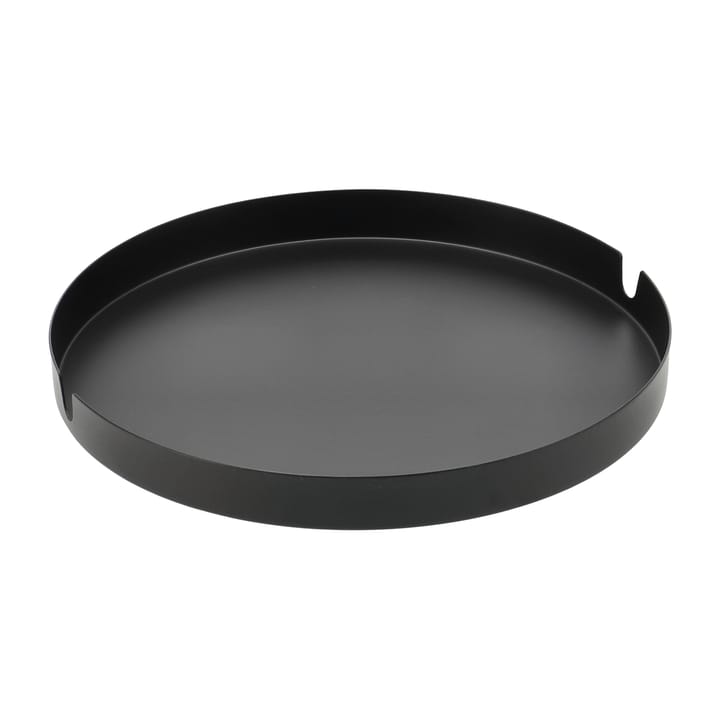 Edgy Tablett Ø30cm - Schwarz - Scandi Living