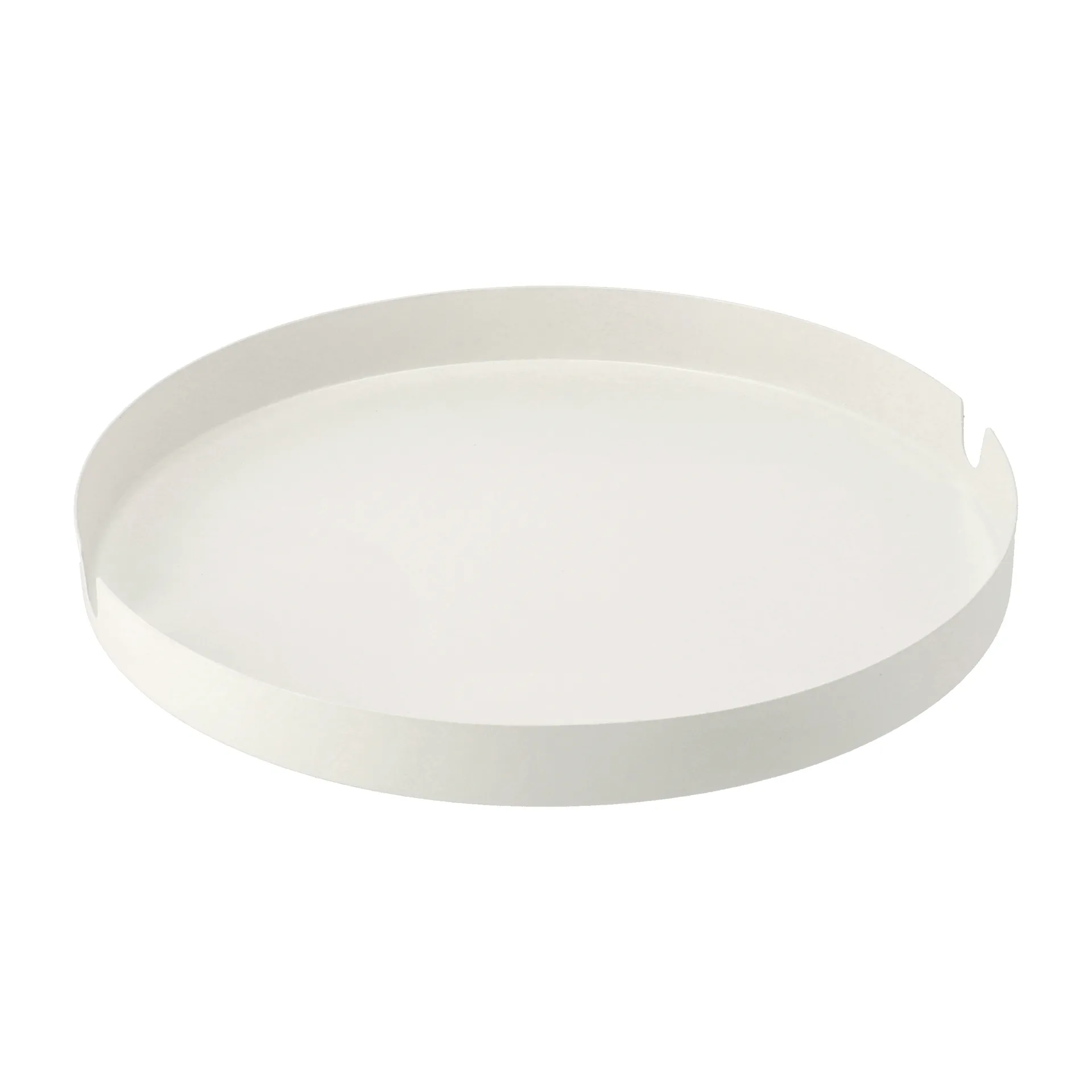Edgy Tablett Ø30cm, Weiß Scandi Living