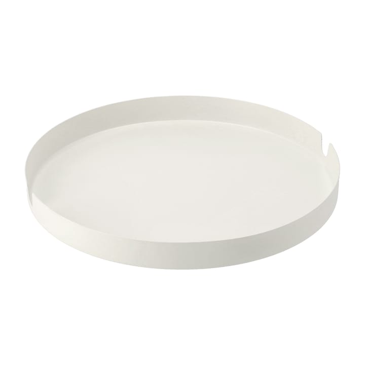 Edgy Tablett Ø30cm - Weiß - Scandi Living