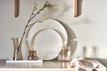 Edgy Tablett Ø30cm - Weiß - Scandi Living