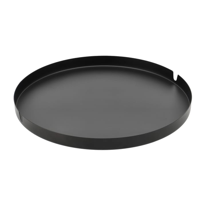 Edgy Tablett Ø40cm - Schwarz - Scandi Living