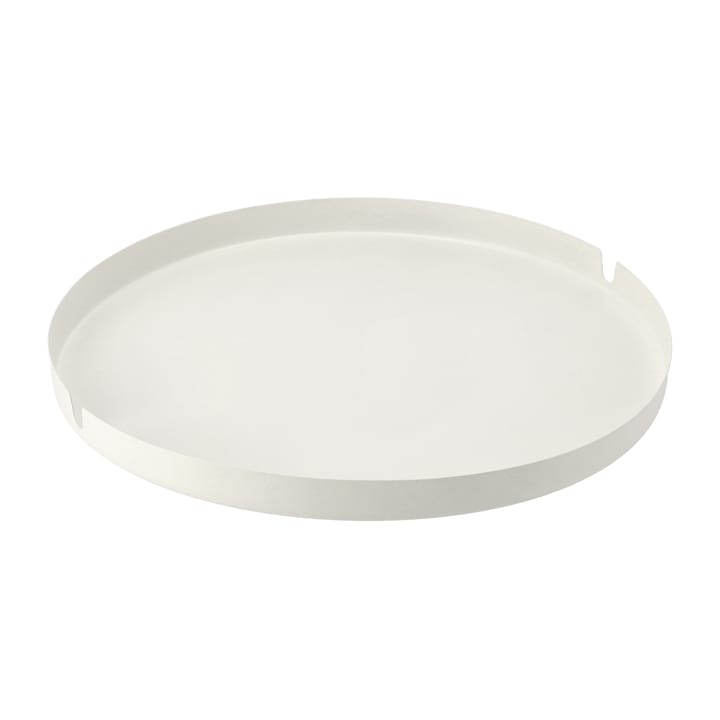 Edgy Tablett Ø40cm - Weiß - Scandi Living