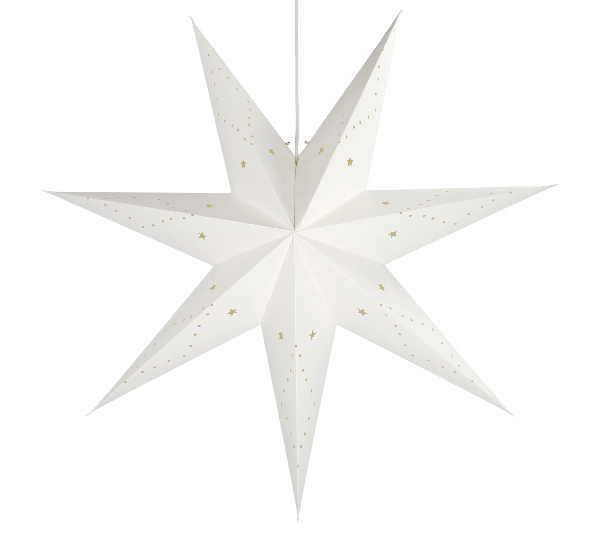 Eve Weihnachtsstern 75cm, Weiß Scandi Living