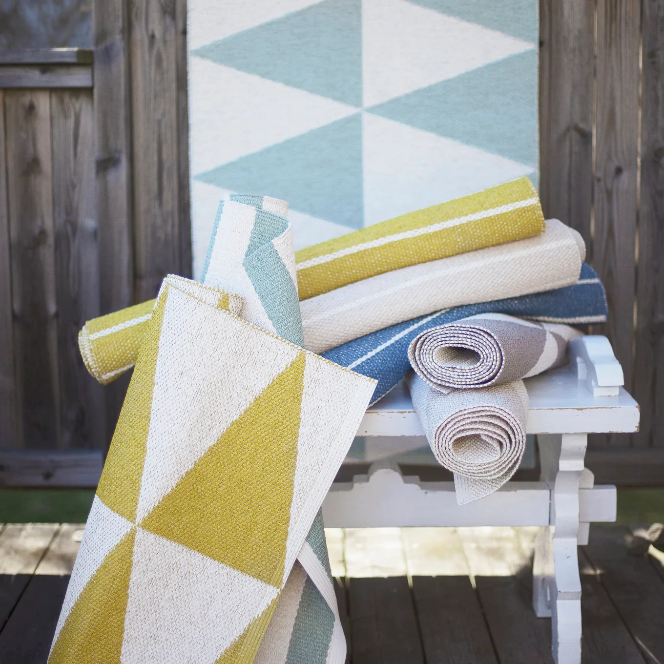 Fade Kunststoffteppich nude von Scandi Living online kaufen bei