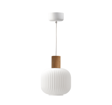 Fair Deckenleuchte Ø20cm - Frostat glas-Esche - Scandi Living