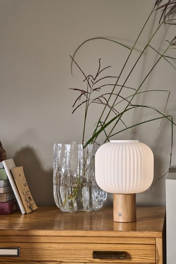 Fair tragbare Tischlampe - Frostglas-Esche - Scandi Living