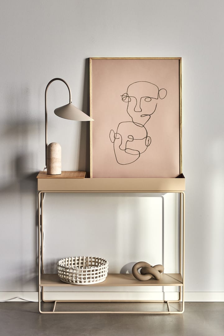 Figurative Poster beige - 40 x 50cm - Scandi Living