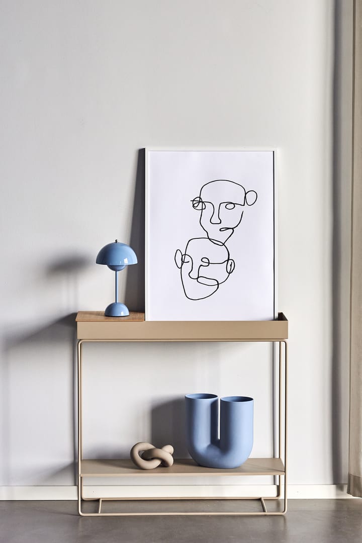 Figurative Poster schwarz, 50 x 70cm Scandi Living