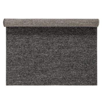 Flock Wollteppich dunkelgrau - 170x240 cm - Scandi Living