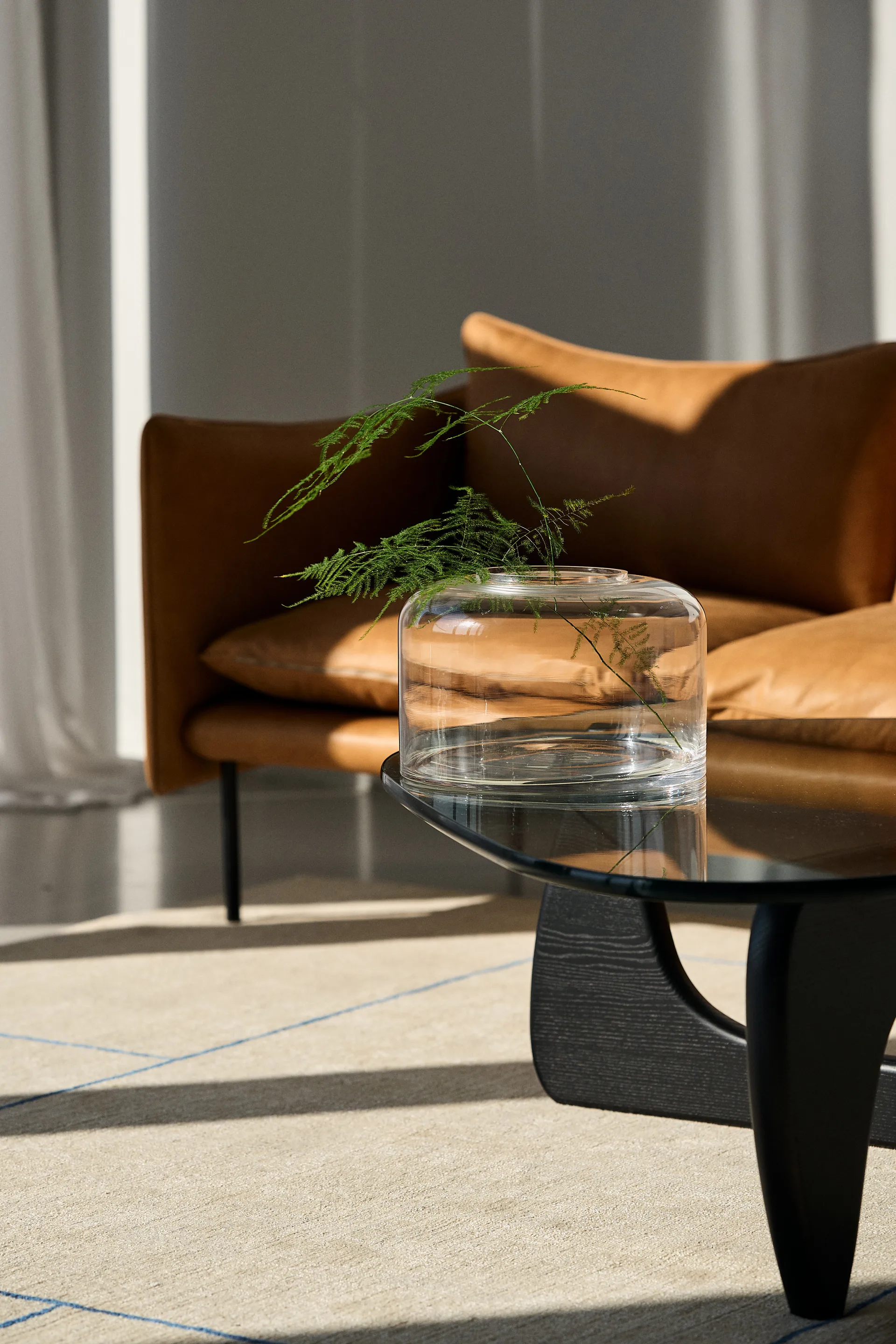 Flourish Vase Ø30x20cm, Klar Scandi Living