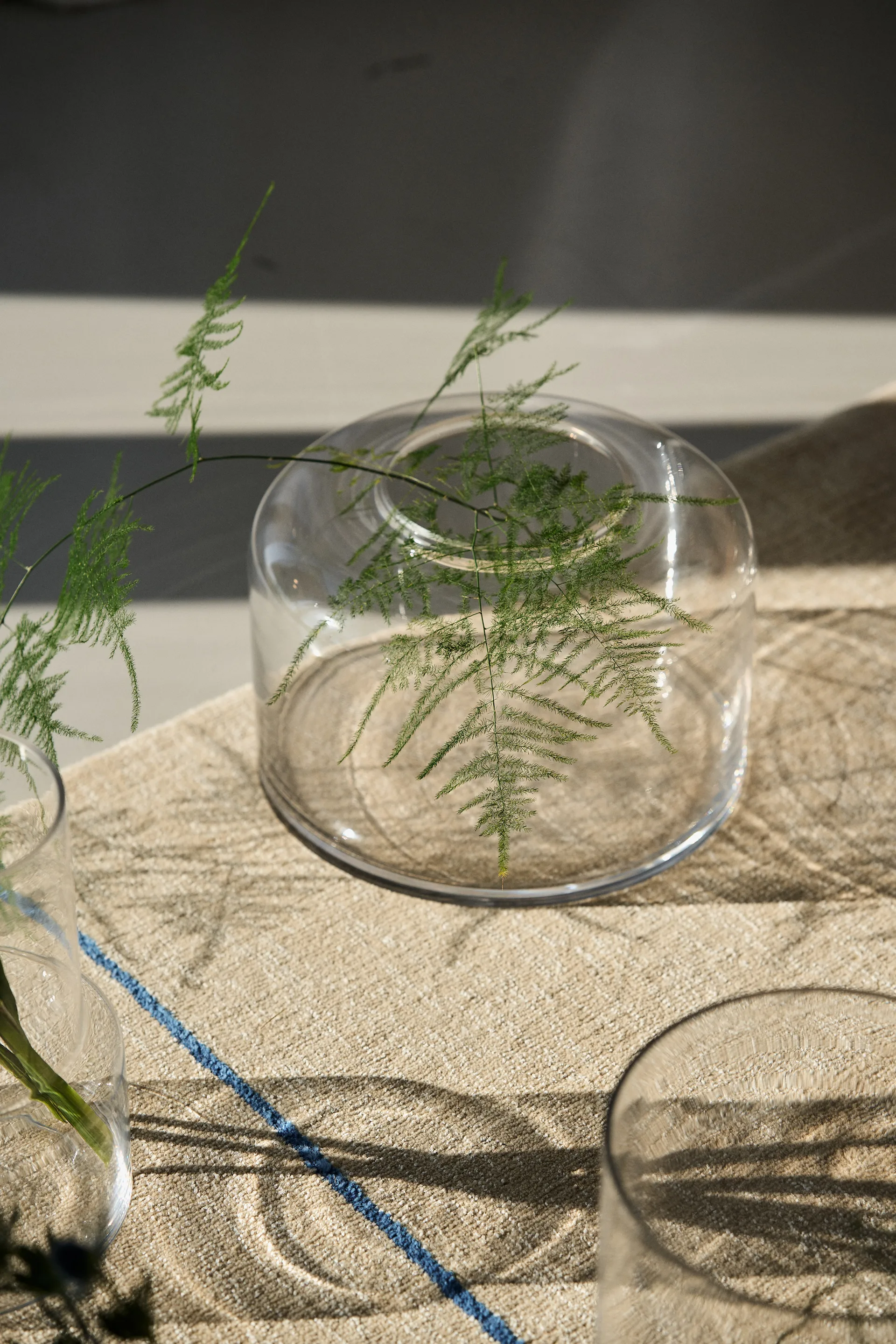 Flourish Vase Ø30x20cm, Klar Scandi Living