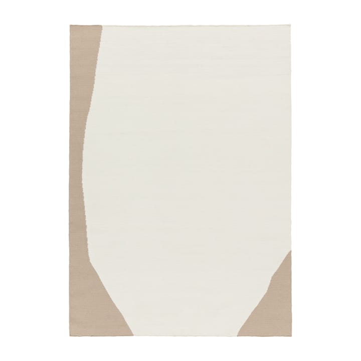 Flow Kelimteppich weiß-beige, 170x240 cm Scandi Living