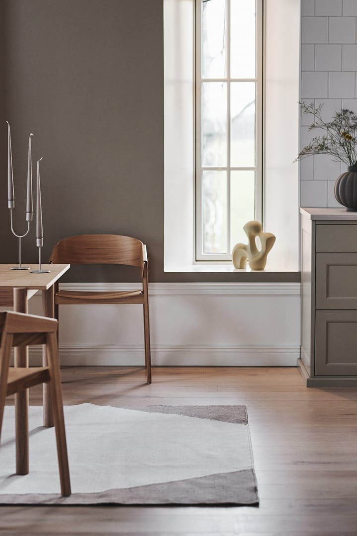 Flow Kelimteppich weiß-beige, 170x240 cm Scandi Living