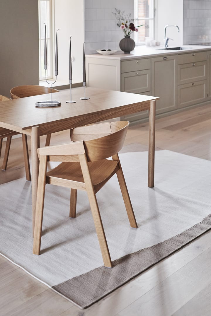 Flow Kelimteppich weiß-beige, 170x240 cm Scandi Living