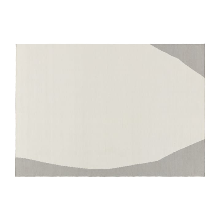 Flow Kelimteppich weiß-grau - 170x240 cm - Scandi Living