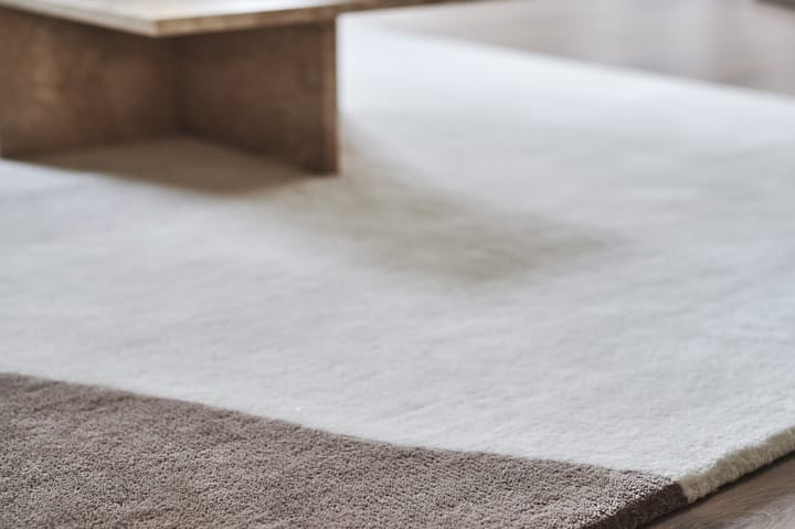 Flow Wollteppich weiß-beige, 200x300 cm Scandi Living