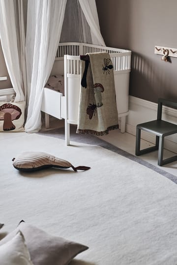 Flow Wollteppich weiß-grau - 170x240 cm - Scandi Living