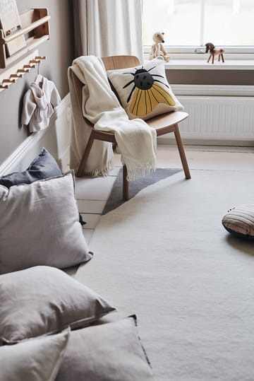 Flow Wollteppich weiß-grau - 170x240 cm - Scandi Living