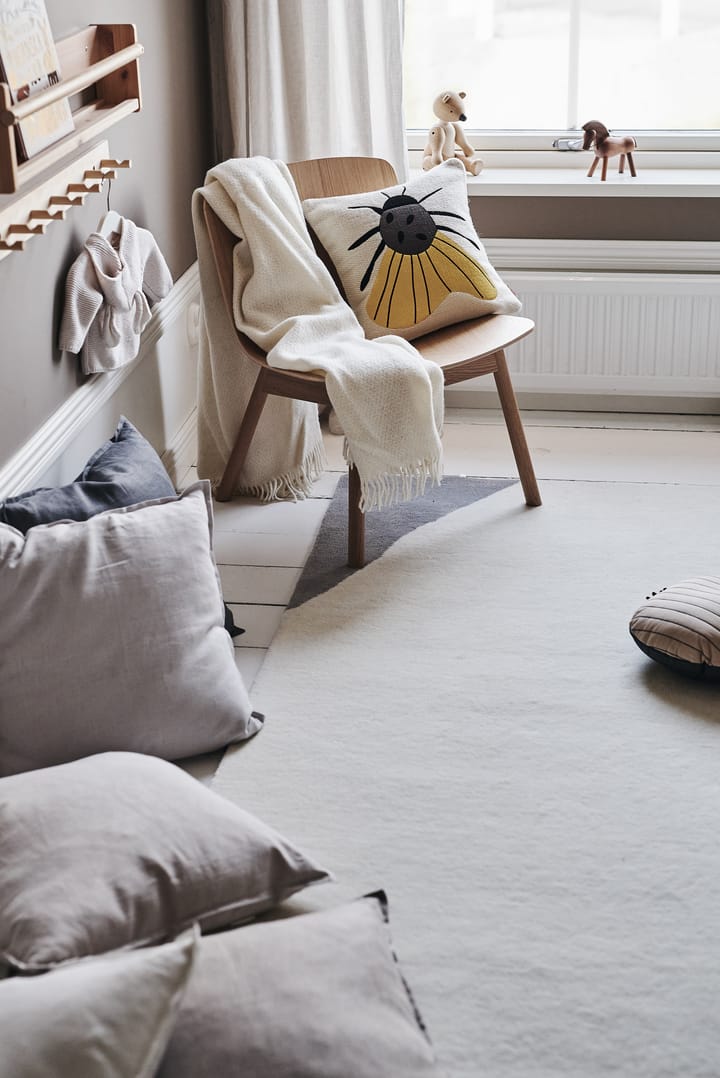 Flow Wollteppich weiß-grau, 170x240 cm Scandi Living