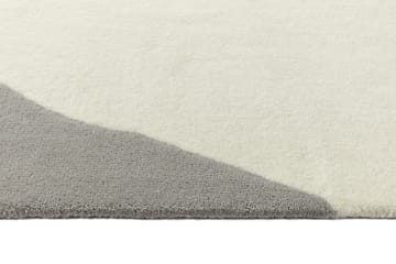 Flow Wollteppich weiß-grau - 200x300 cm - Scandi Living