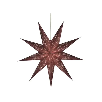 Folk Adventsstern - Burgundy, Ø60 cm - Scandi Living