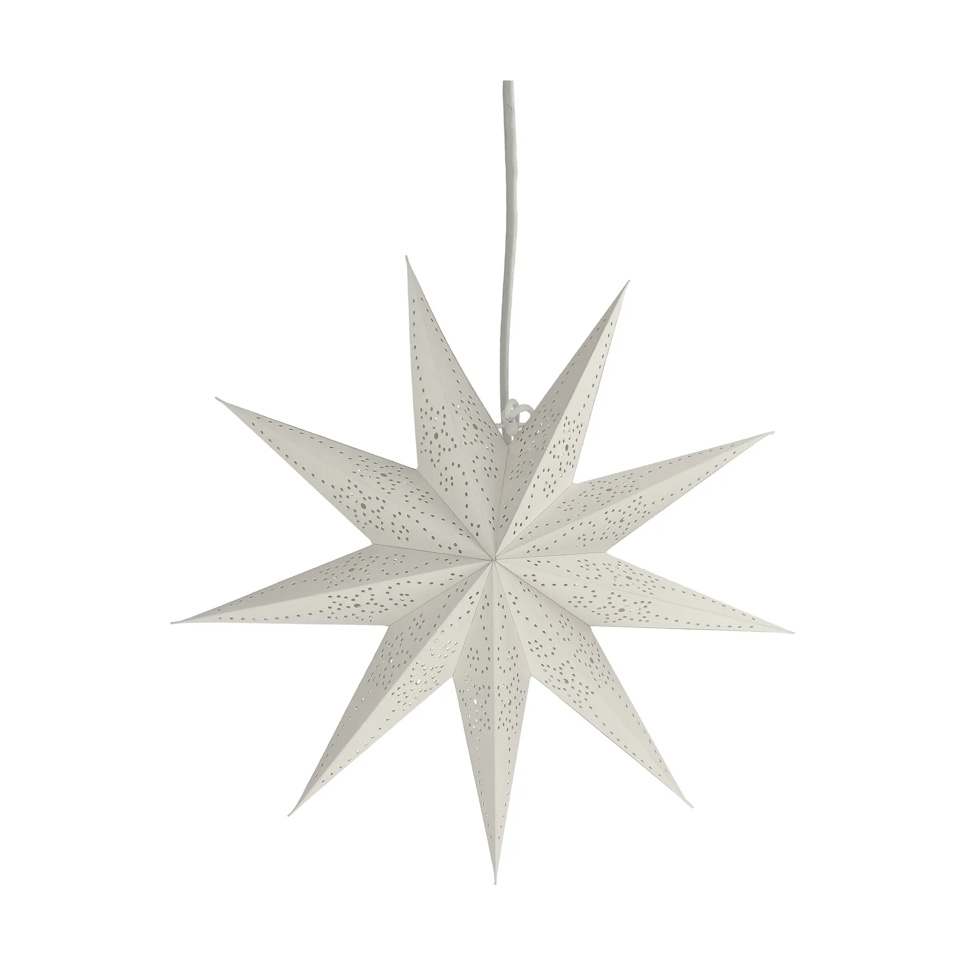 Folk Adventsstern, Weiß, Ø45 cm Scandi Living
