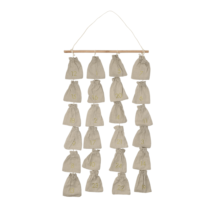 Freudiger Adventskalender 75 cm - 75 cm - Scandi Living