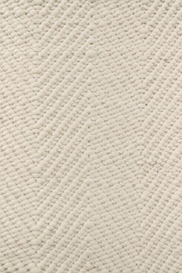 Furrow Wollteppich naturweiß - 80x240 cm - Scandi Living