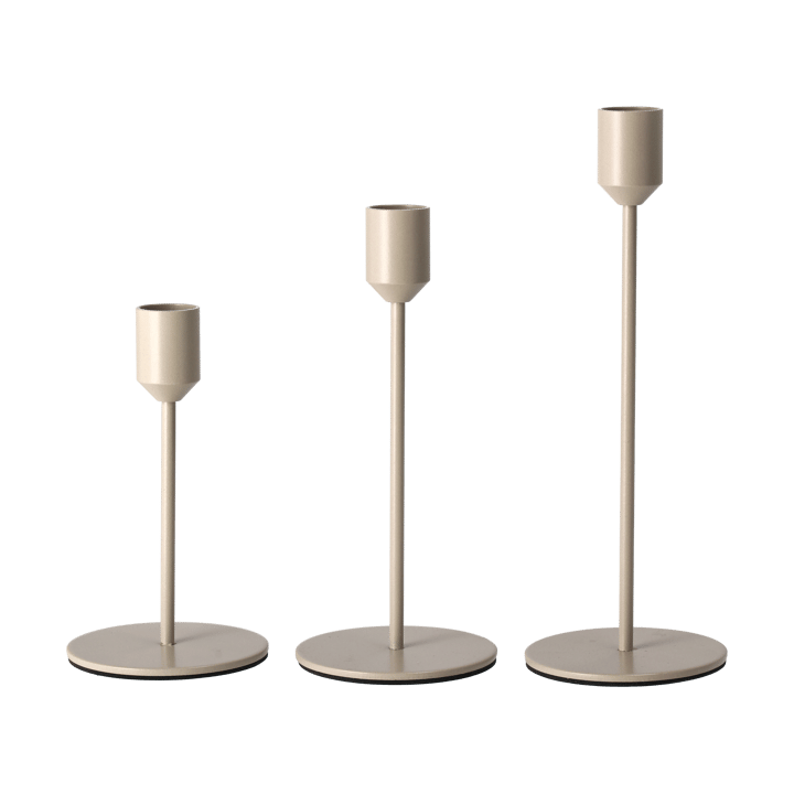 Glare Kerzenhalter 22cm, Greige Scandi Living