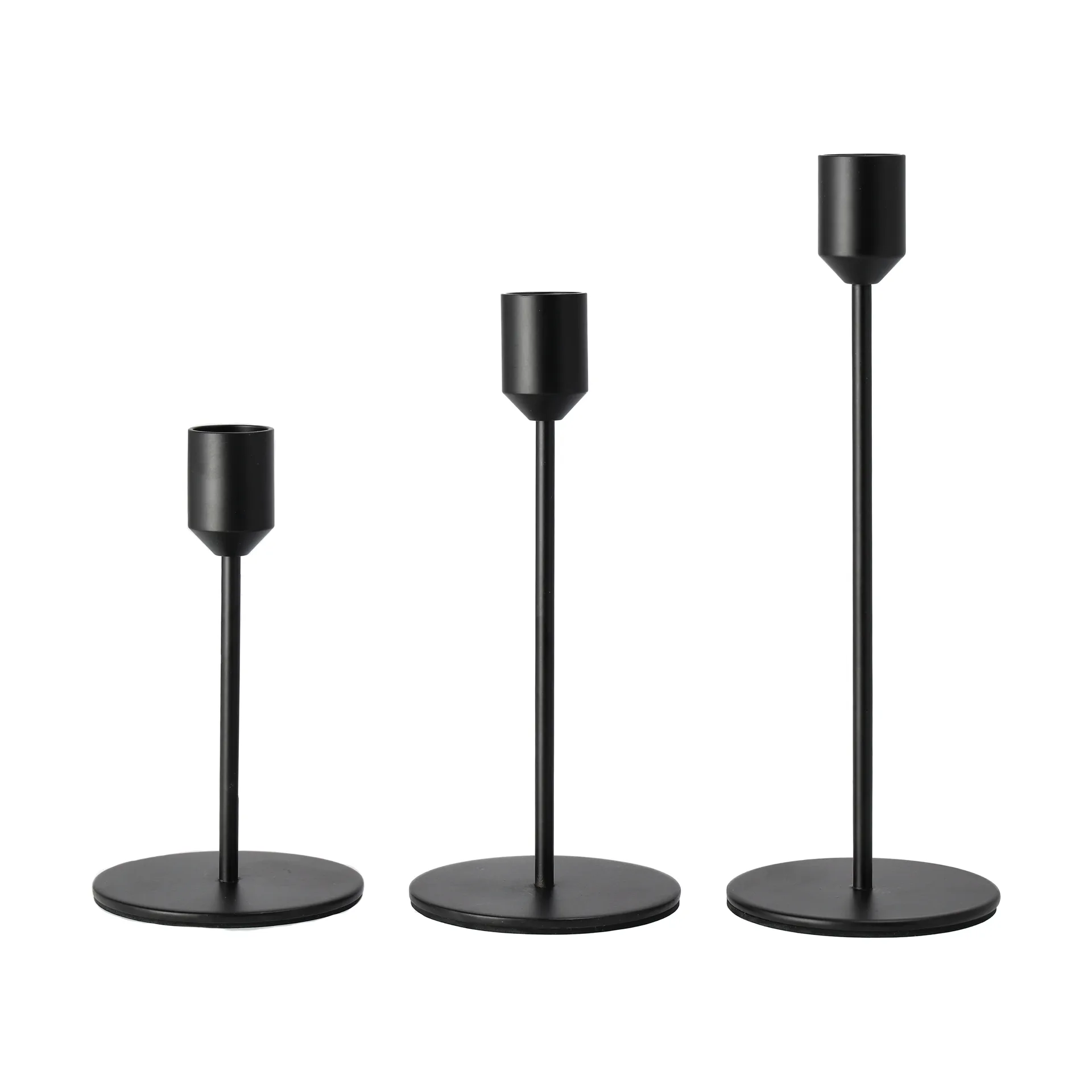 Glare Kerzenhalter 22cm, Schwarz Scandi Living