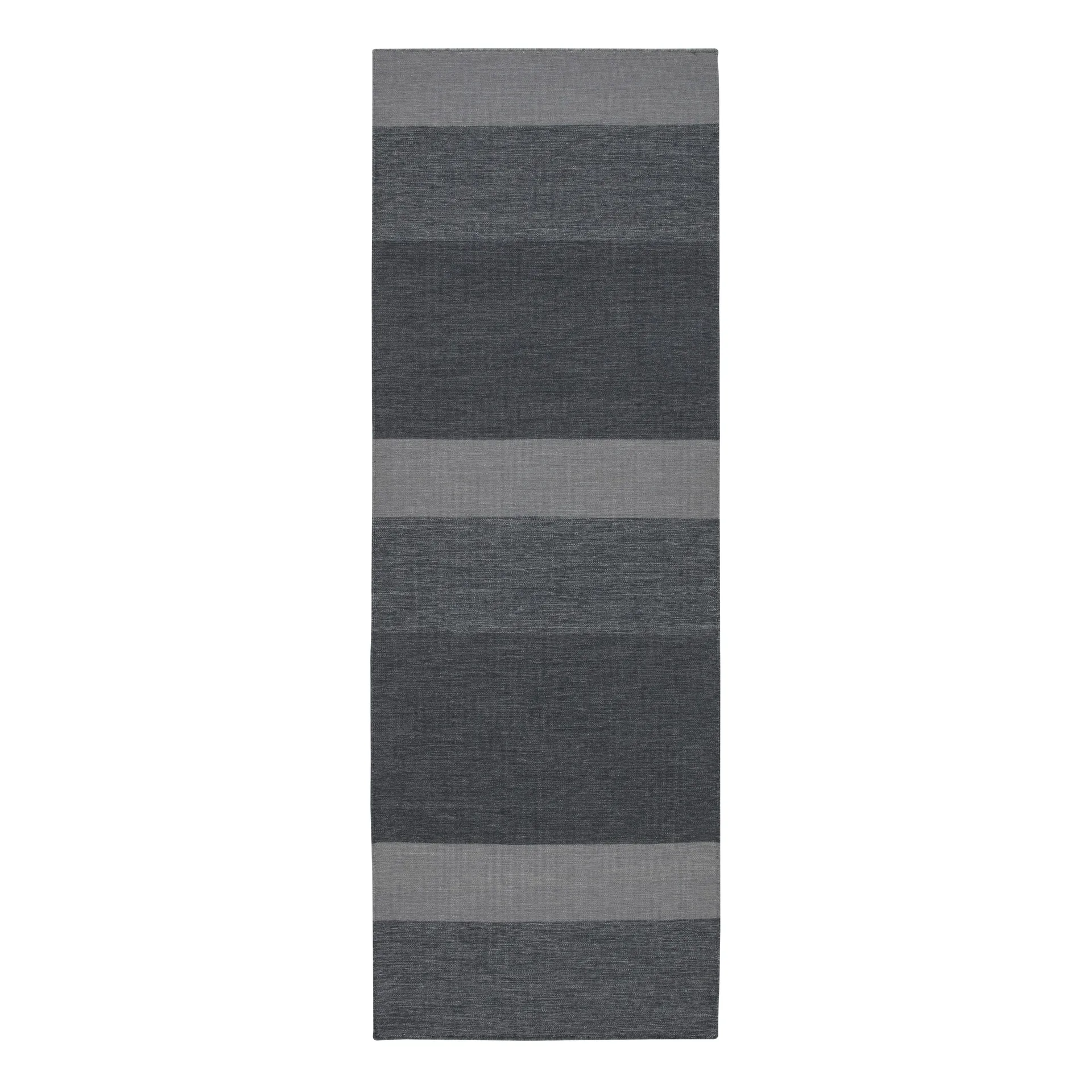 Granite Wollteppich dunkelgrau, 80 x 240cm Scandi Living
