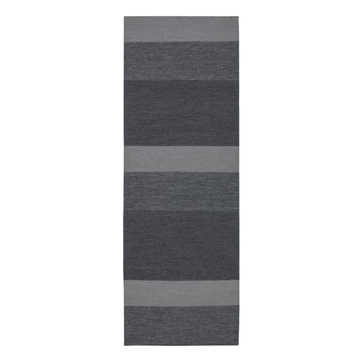 Granite Wollteppich dunkelgrau - 80 x 240cm - Scandi Living