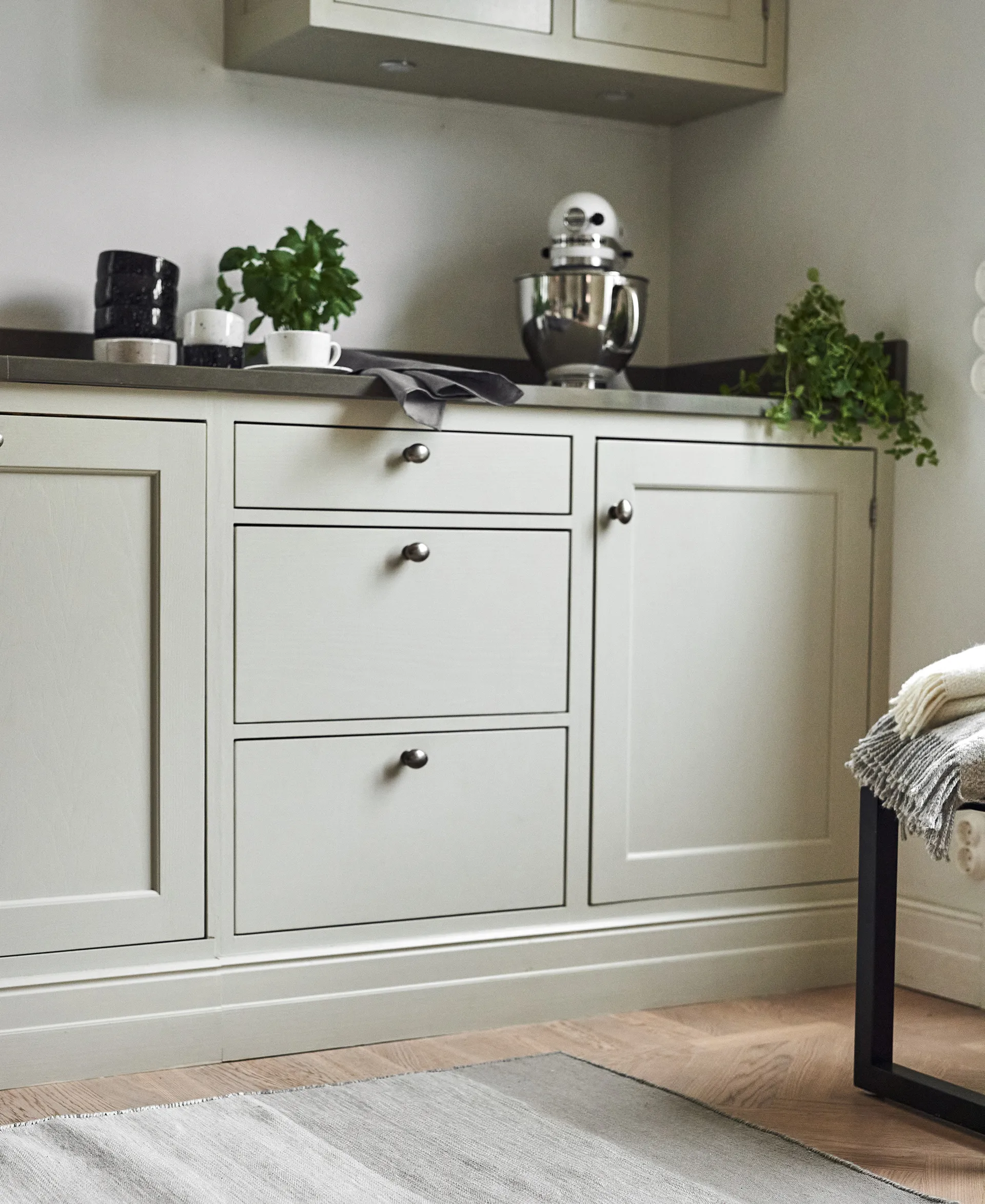 Granite Wollteppich hellgrau, 170 x 240cm Scandi Living