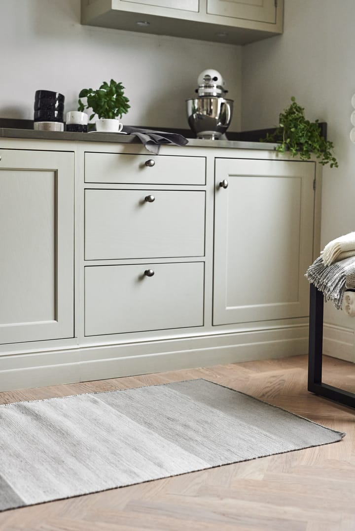 Granite Wollteppich hellgrau - 80 x 240cm - Scandi Living