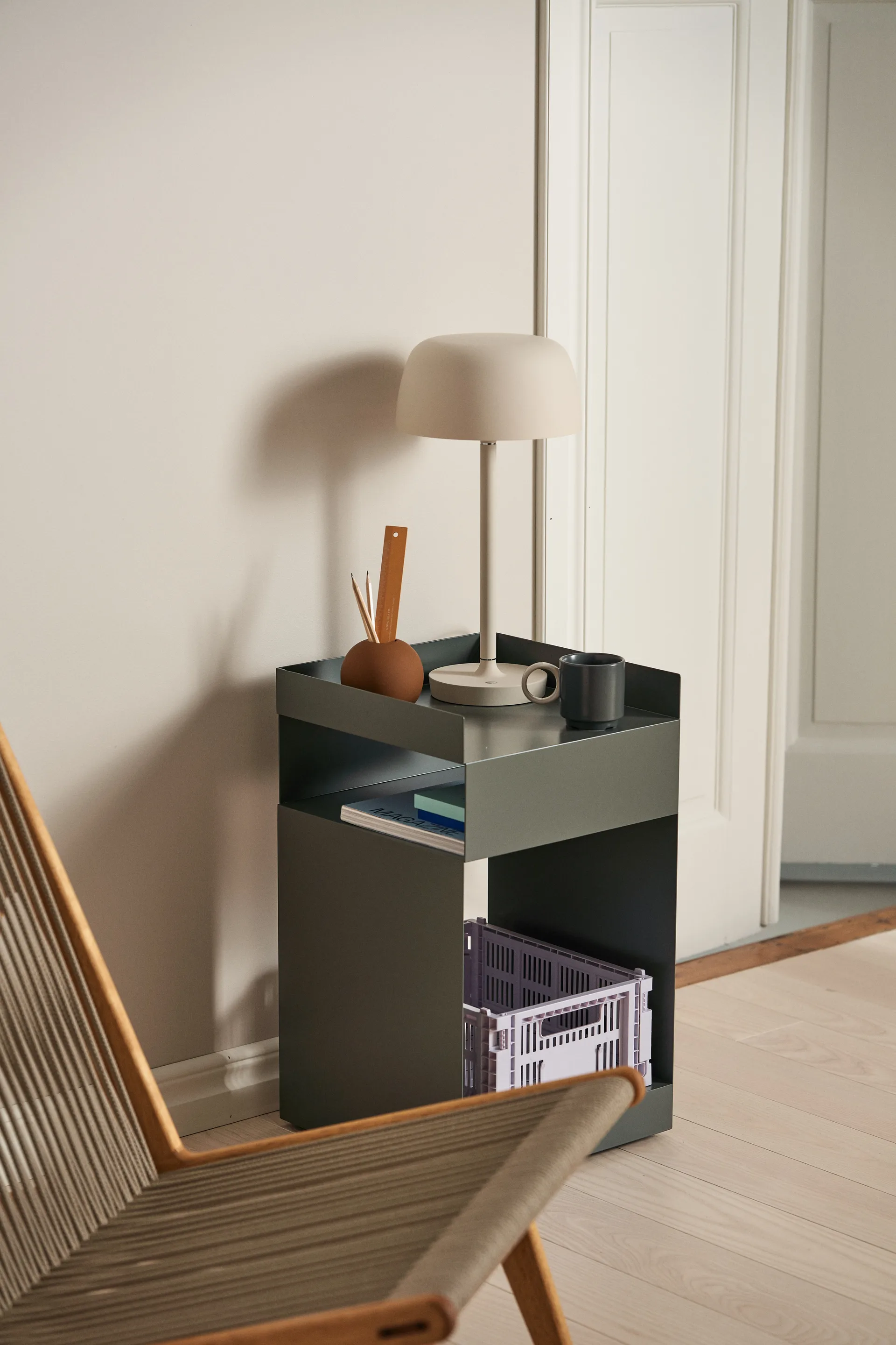 Halo Tischleuchte 45,5 cm, Beige Scandi Living