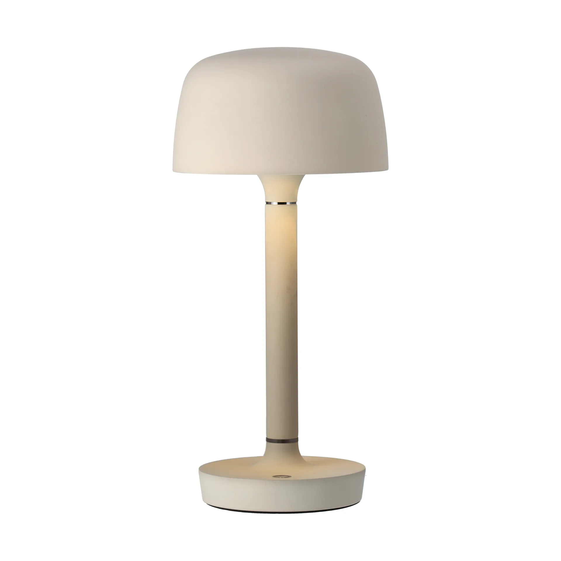 Halo tragbare Tischleuchte 25,5 cm, Beige Scandi Living