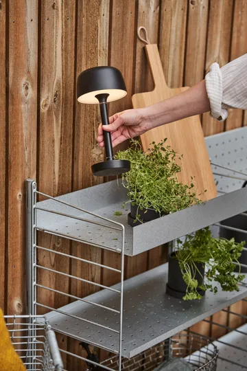 Halo tragbare Tischleuchte 25,5 cm - Black - Scandi Living