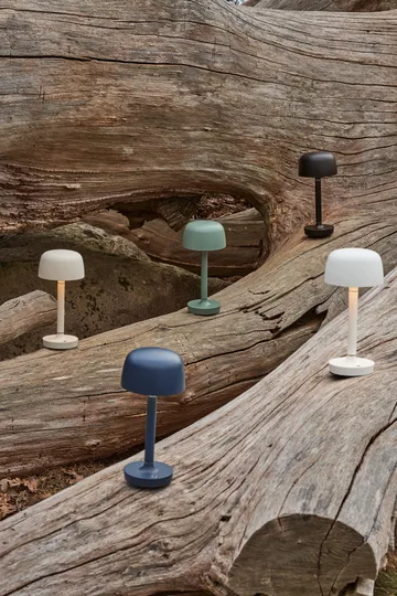 Halo tragbare Tischleuchte 25,5 cm - Green - Scandi Living