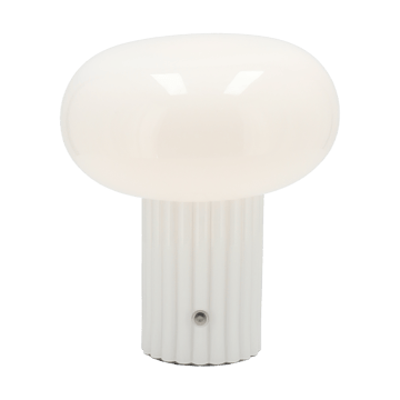 Haven Tischleuchte portabel 22 cm - Weiß - Scandi Living